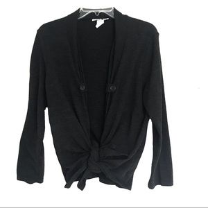 🌈Dark Grey/Black Cardigan - Carol Rose